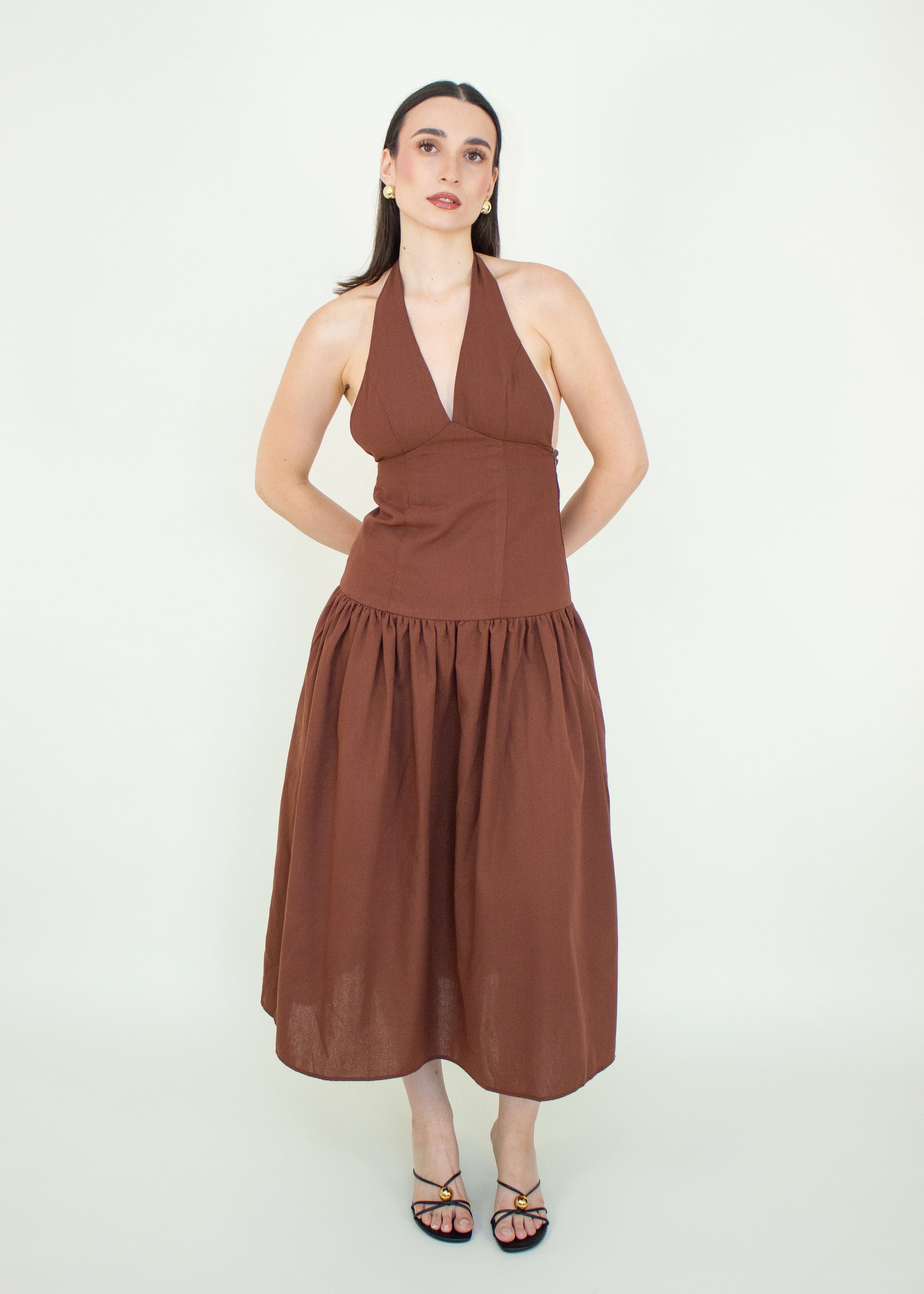 Andrea Halter Dress