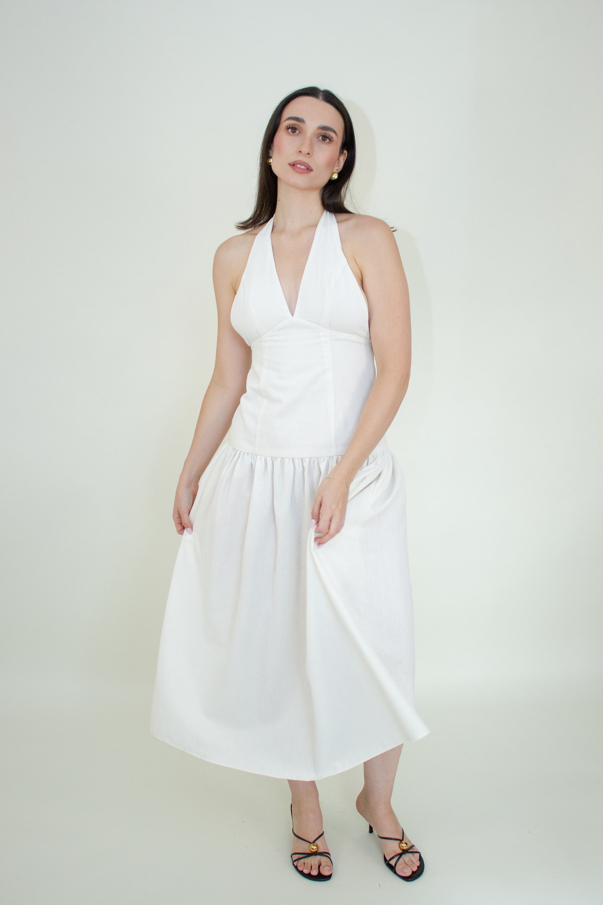 Andrea Halter Dress
