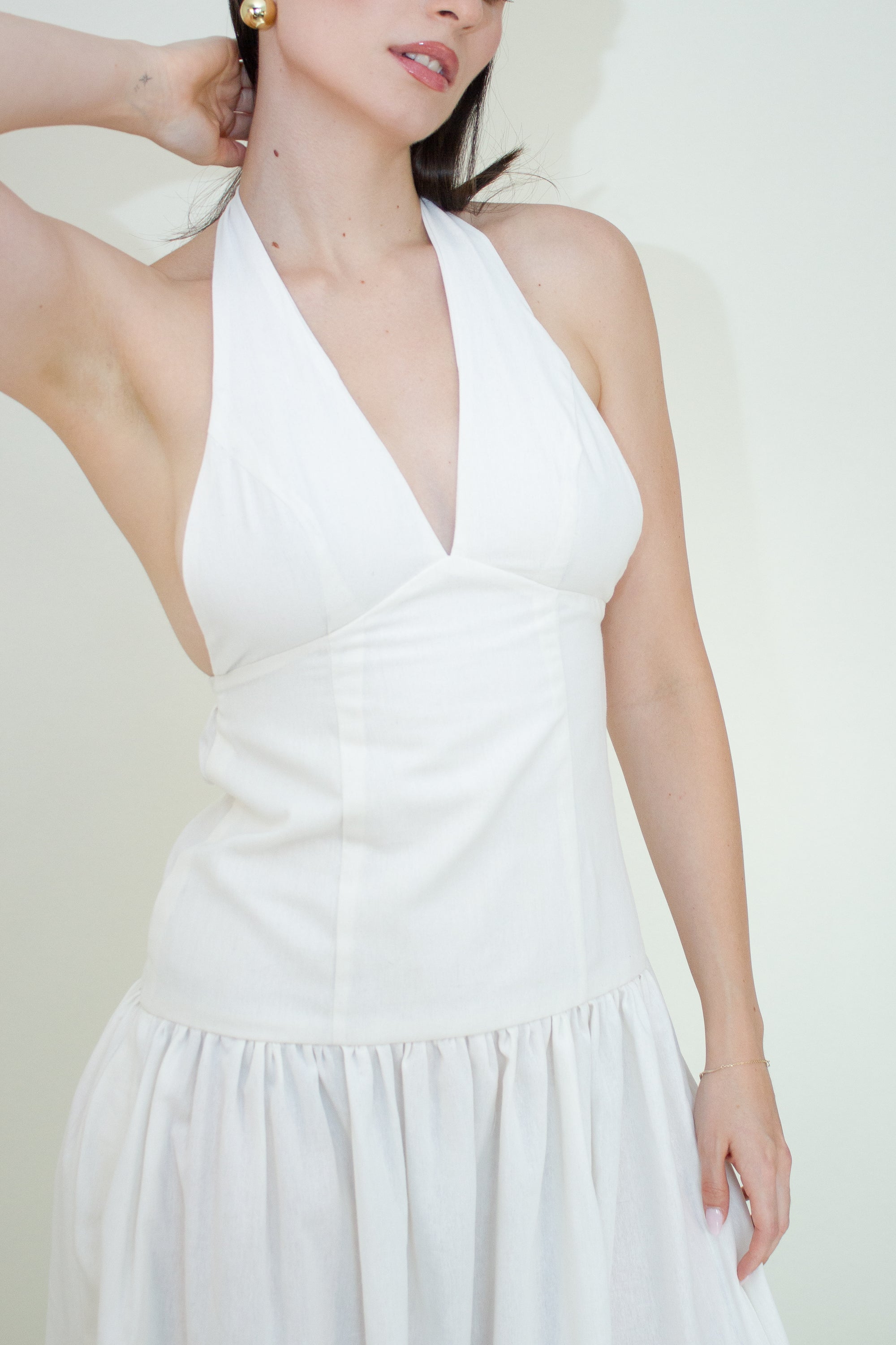 Andrea Halter Dress