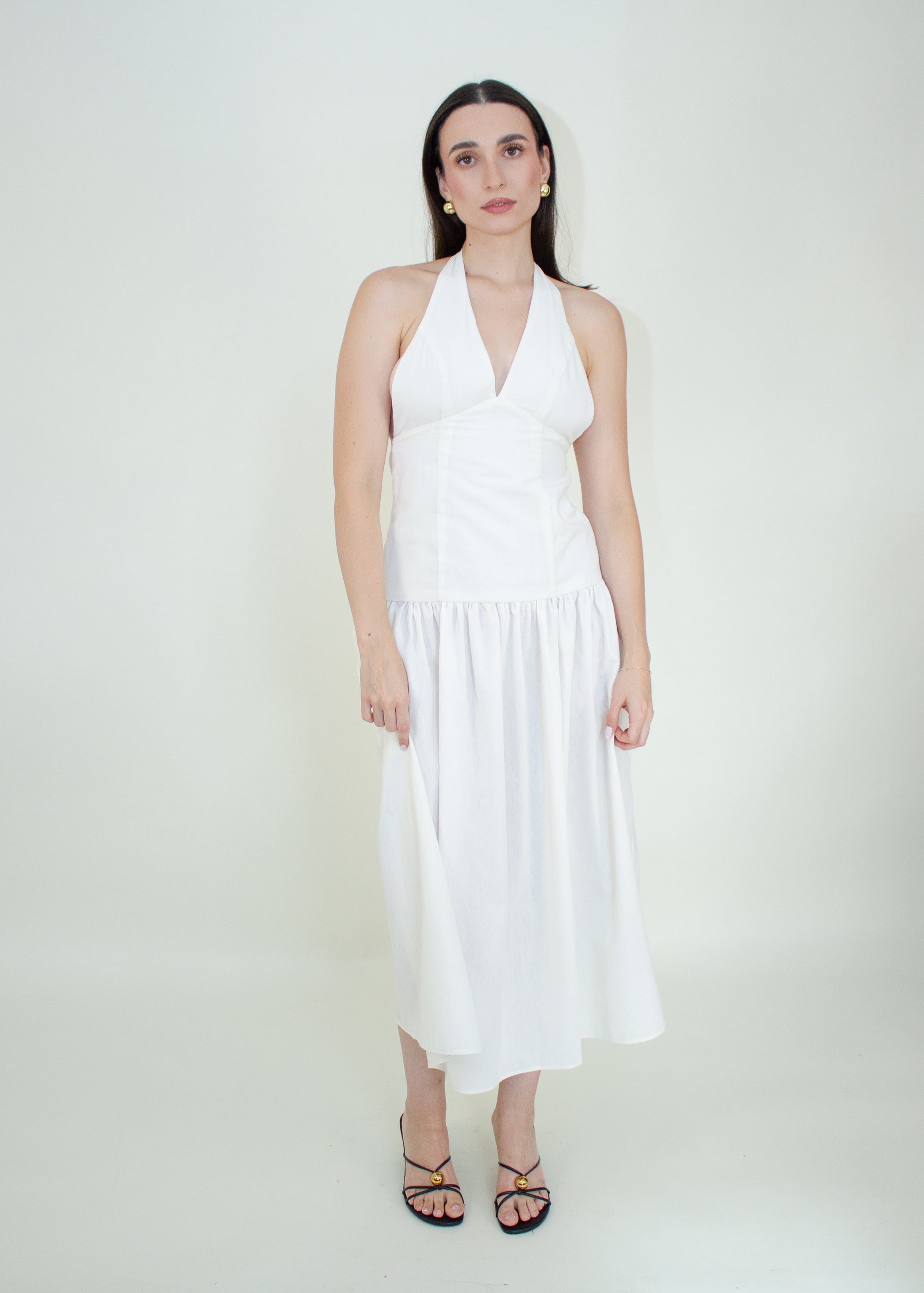 Andrea Halter Dress