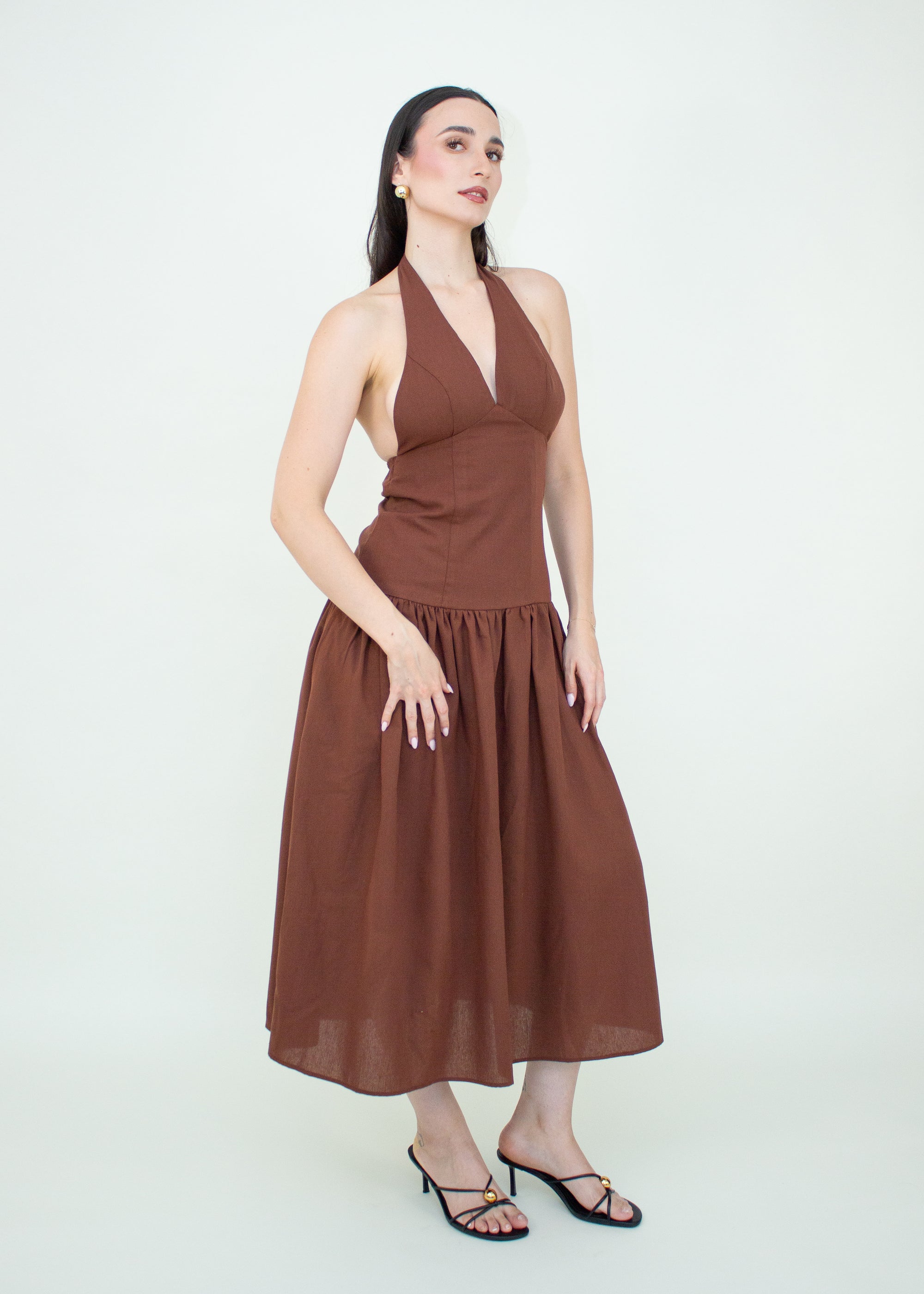Andrea Halter Dress